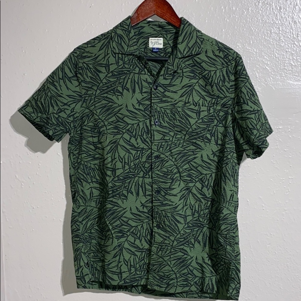 JCREW Jungle Button Up Shirt